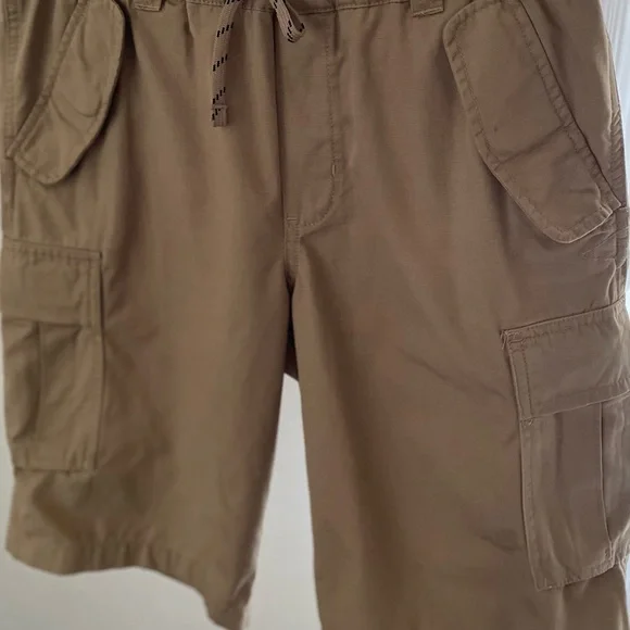 Polo RL Big Boys Tan Cargo Shorts Size 20-XL - Picture 11 of 12
